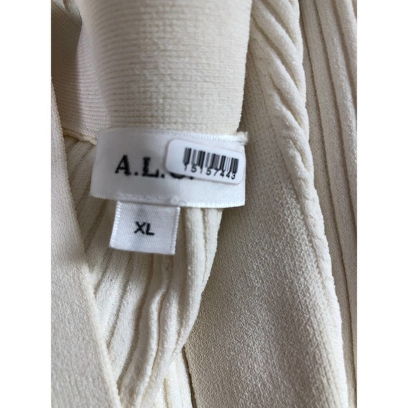 A.L.C. Ellen Sweater Cardigan Off White XL - Picture 12 of 16